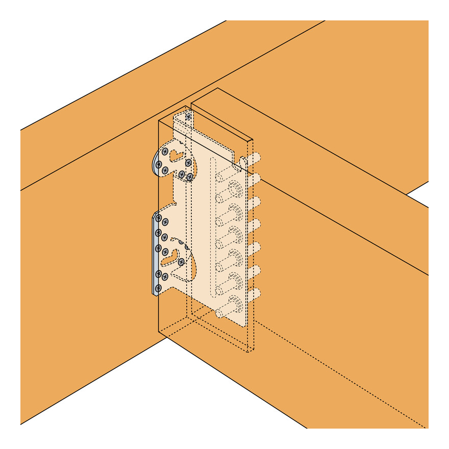 Simpson Strong-Tie CBH concealed joist Hanger