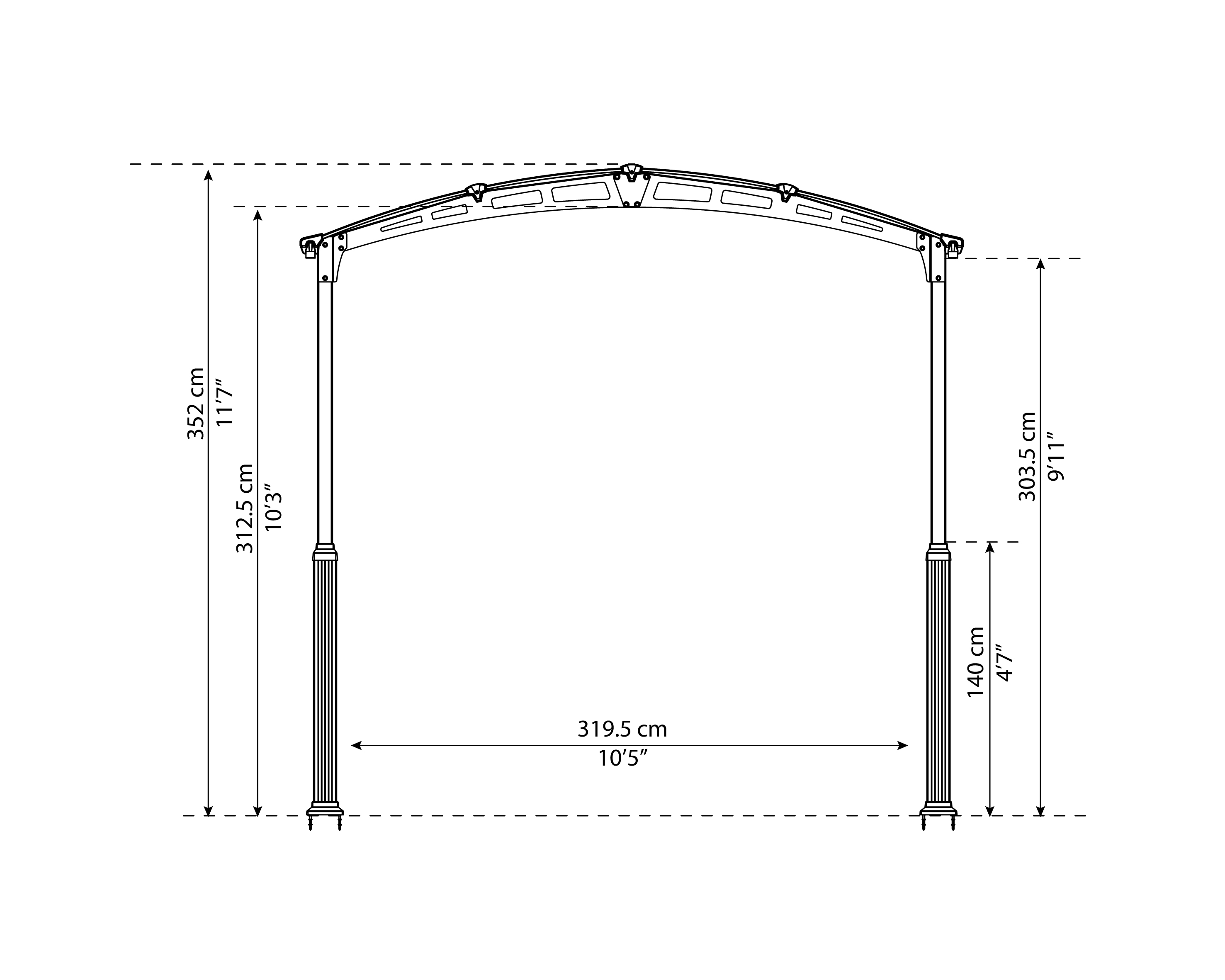 Alpine car port