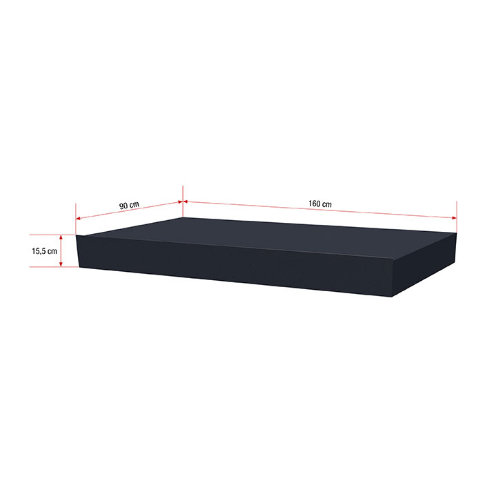 Aluminium canopy measurements