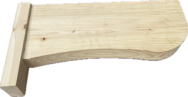 wooden corbel