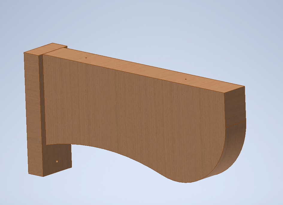 Timber corbel