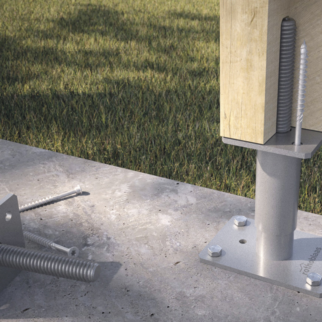 Holz technic post base