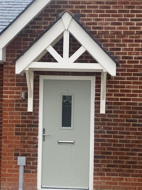 A2 door canopy