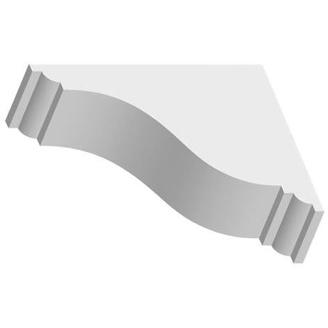 Purotouch low maintenance dentil bracket 200mm projection- non-structural-TFO4