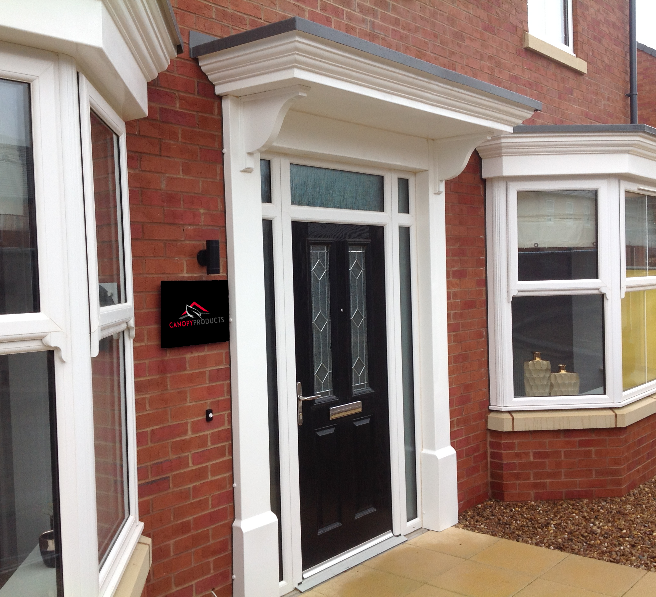 door surround with side window