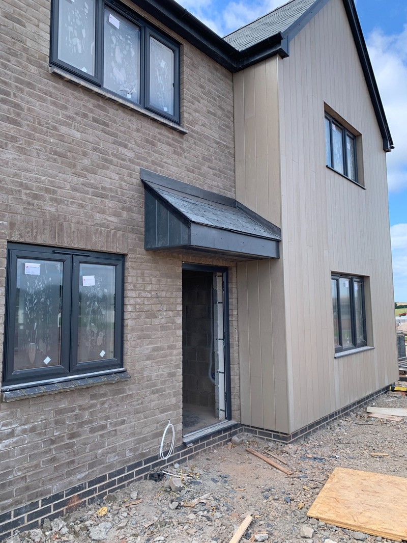 bare unit clad on site