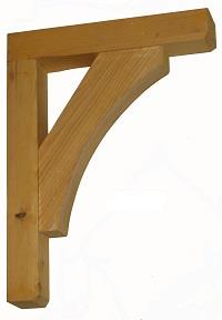 F-SG12-T Timber Gallows Bracket 300mm projection