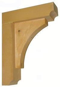 F-CL-2 Timber Corbel Bracket 470mm projection