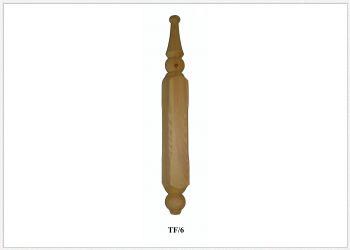 Timber Turned Finial 1040mm high 75mm x 75mm F-TF-2
