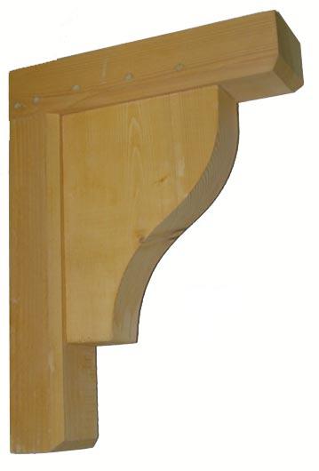 F-CT-1 Timber Corbel Bracket 230 mm projection