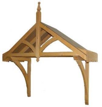 Victorian period dual pitch timber door canopy, 1590mm wide, 700mm projection- F-VCS-2