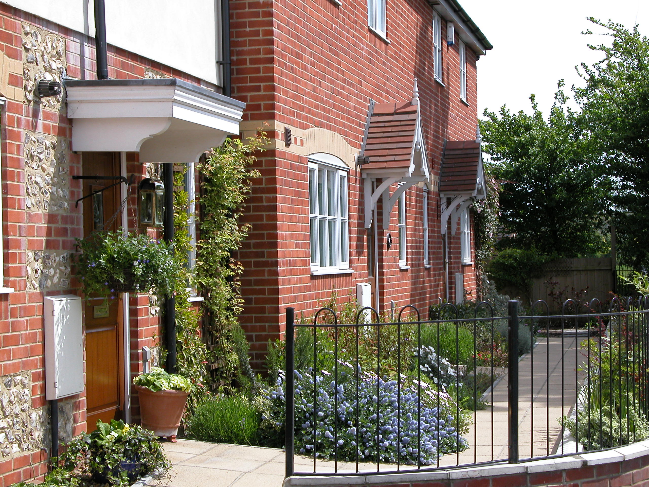 Ashton timber flat door canopy