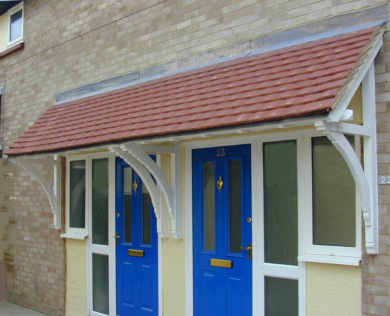 lean to double moorland timber canopy